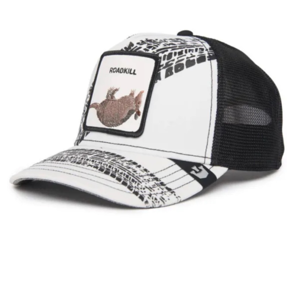 NIB Limited Edition Goorin Brothers “Roadkill” Armadillo Trucker Hat - Picture 3 of 8